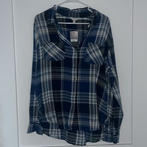 Lucky Brand Plaid Button Down
